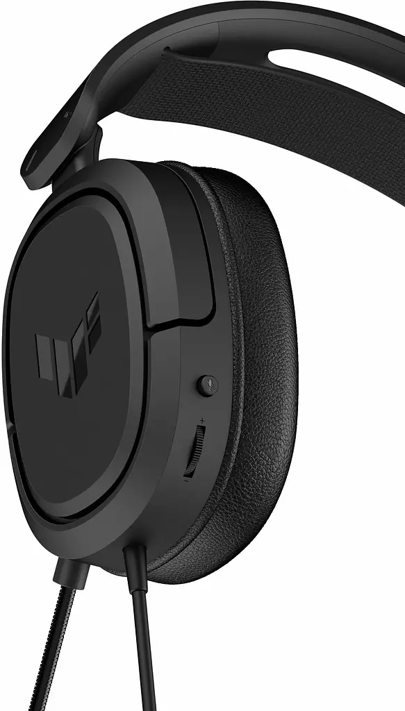 Гарнитура Asus TUF Gaming H1 7.1 mini-jack/dual 3.5 мм 1.2м/1.2 м черный (90YH03A2-B1UA00) - фото 6