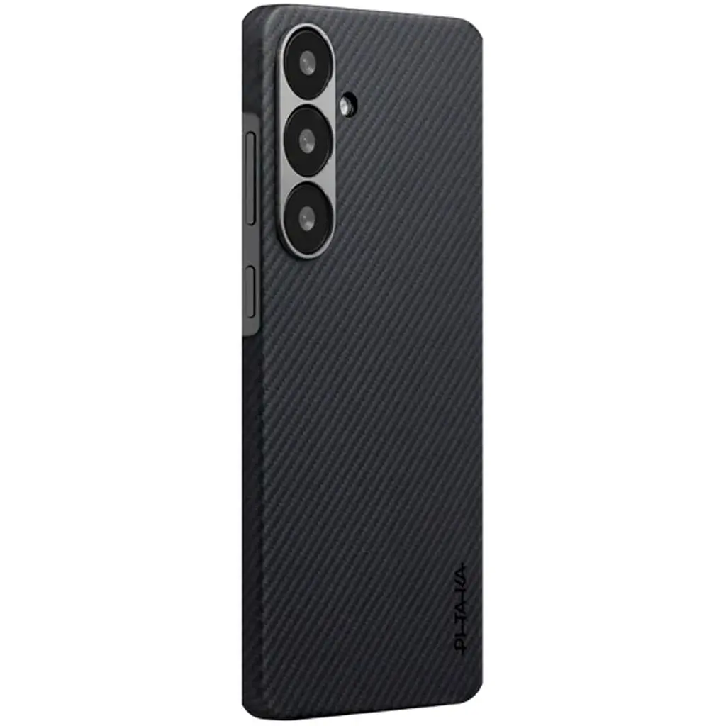 Чехол Pitaka MagEZ Ultra-Slim Classic Twill 600D для Samsung Galaxy S25 Plus Black/Grey (KS2501S) [128410] - фото 2