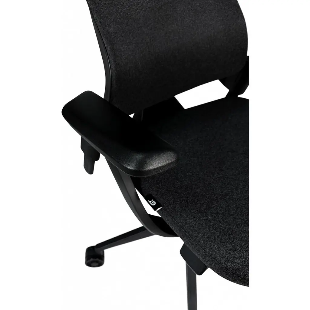 Офісне крісло GT Racer B-6314 Fabric Black/Black [174586] - фото 11