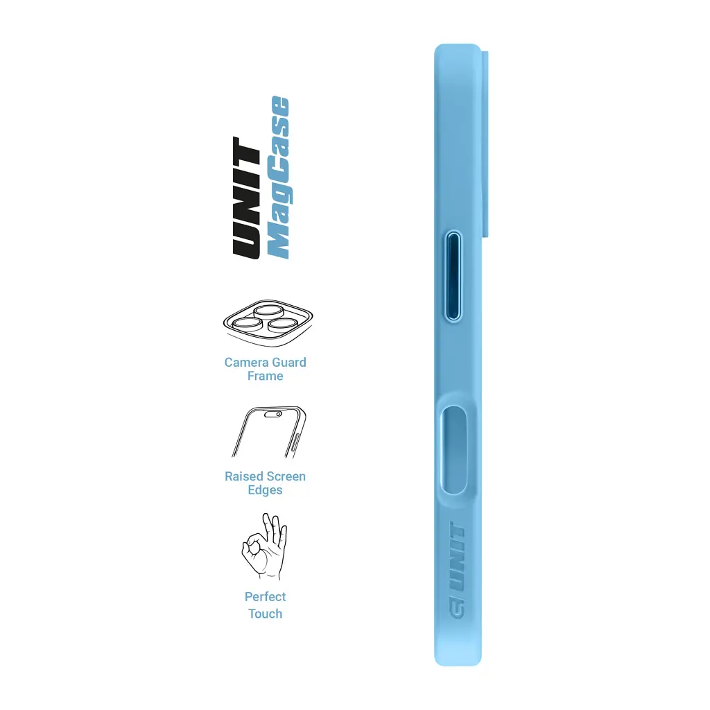 Чохол ArmorStandart Unit MagSafe для Apple iPhone 16 Sky Blue - фото 3