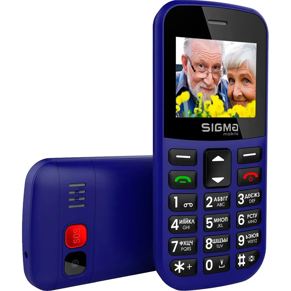 Мобільний телефон Sigma mobile Comfort 50 Easy Blue (4827798585238) UA-UCRF [131383] - фото 4