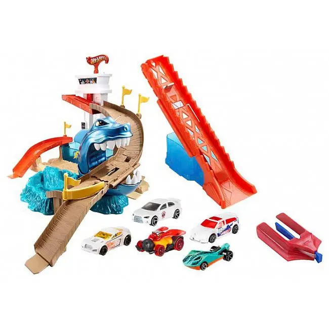 Трек Hot Wheels Полювання на акулу, 37.5 см (BGK04) - фото 4