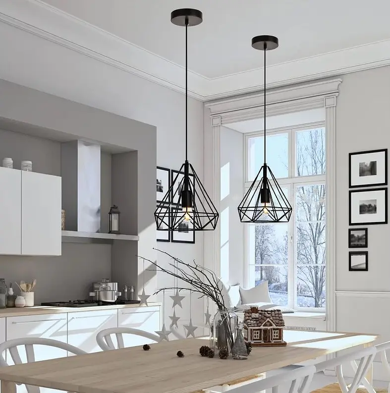 Люстра подвесная Brille E27 60W BK (BL-981S/1) - фото 9