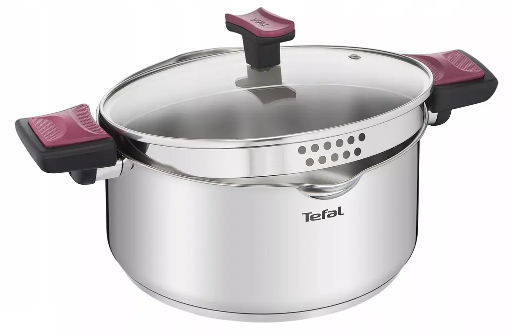 Набір посуду Cook&Clip, 10предметів, нержавіюча сталь,бакеліт, скло Tefal kuh0014726 - фото 6