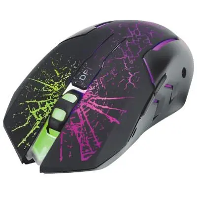 Мишка Marvo LED USB Black (M207)