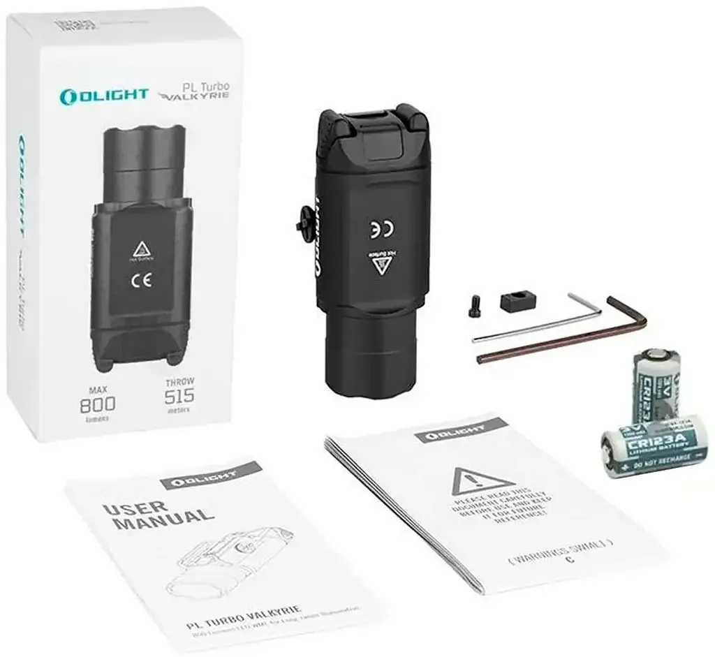 Фонарь Olight PL Turbo Valkyrie Black - фото 14