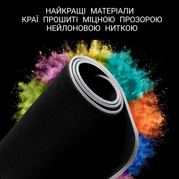Ігрова поверхня з RGB підсвіткою FeelTouch Black - фото 7