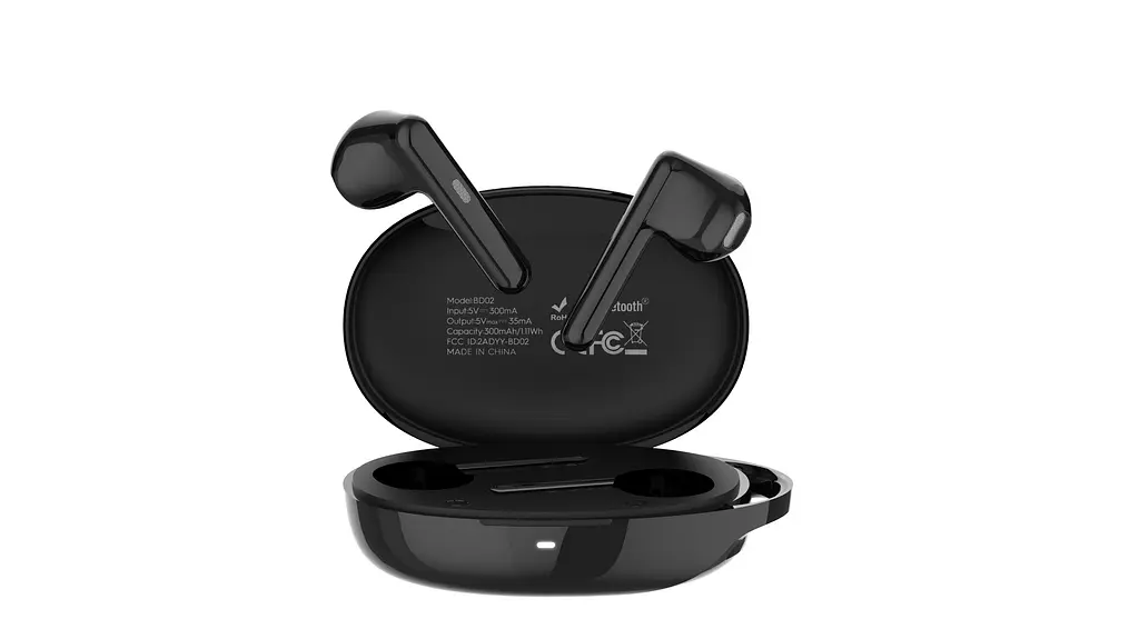 Наушники Tecno Buds 2 Black (4895180765681) - фото 9