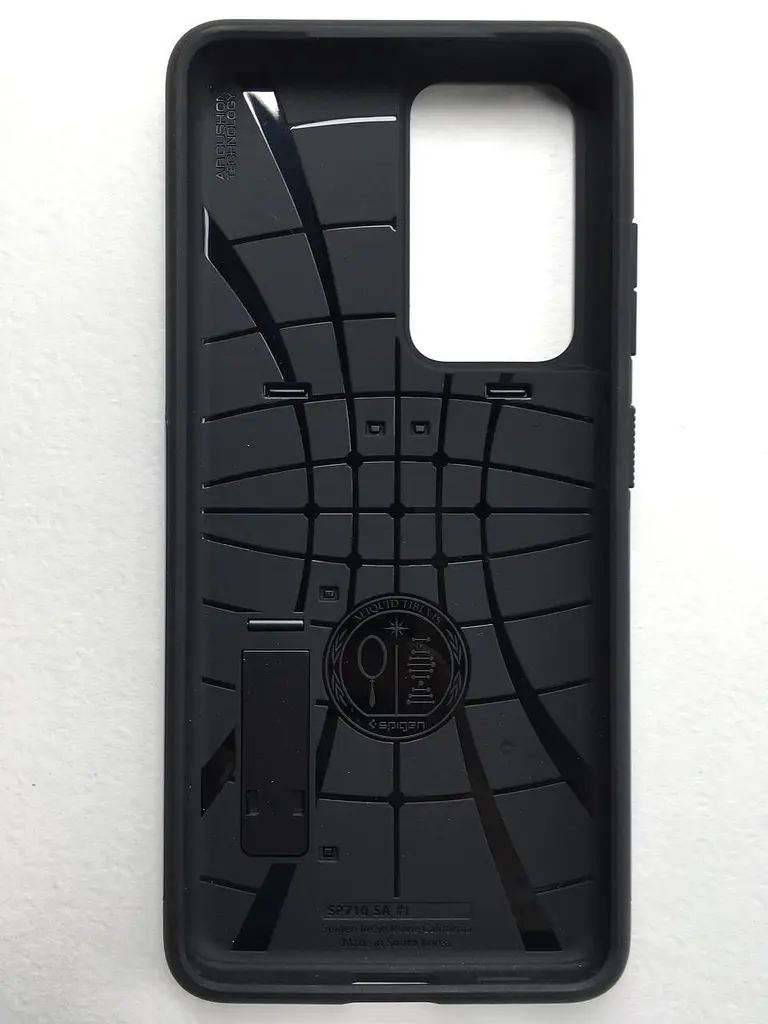 Чохол протиударний із підставкою Spigen Slim Armor ACS02374 для Samsung Galaxy S21 Ultra (6.8") Black - фото 10