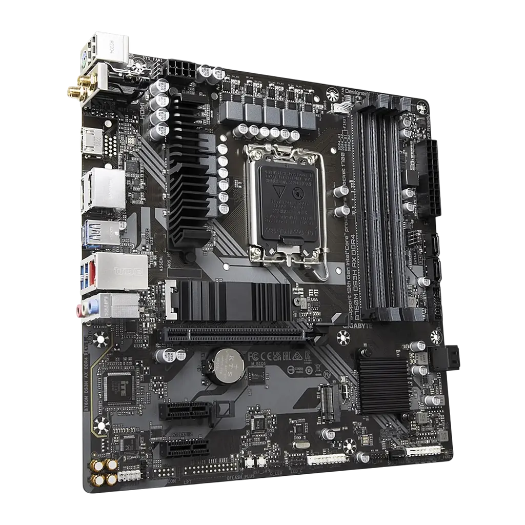Материнская плата Gigabyte B760 DS3H AX DDR4 LGA1700 (B760 DS3H AX DDR4) - фото 2