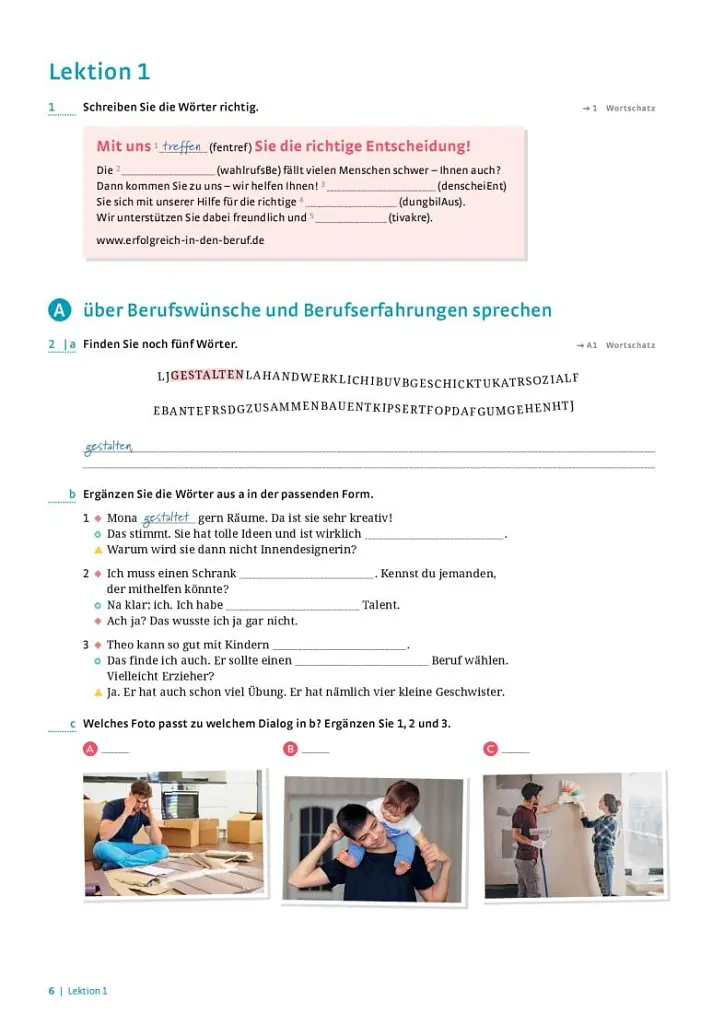 Im Beruf NEU A2+/ B1 Arbeitsbuch - Дагмар Ґірсберг - фото 2