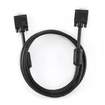 Кабель Cablexpert VGA - VGA (M/M), HD15, с 2-мя фер. кольцами, черный, 5 м пакет (CC-PPVGA-5M-B) - фото 4