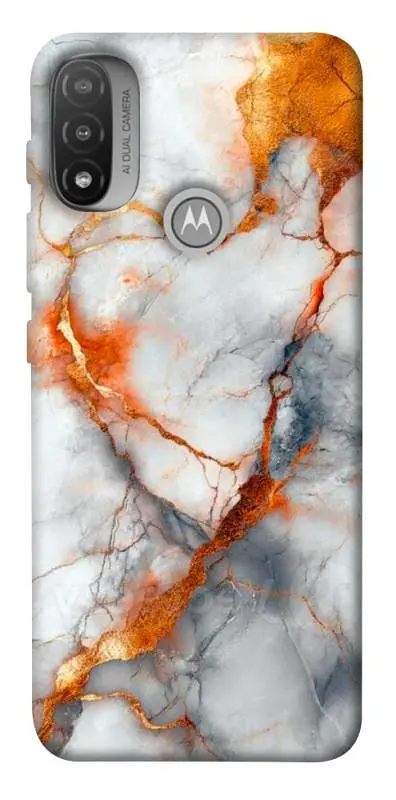TPU чохол Demsky Lava marble для Motorola Moto E20