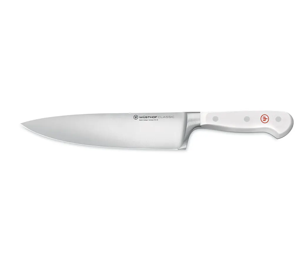 Блок с ножами, заточкой и ножницами кухонными Wuesthof Classic White 7 предметов (1090270601) - фото 3