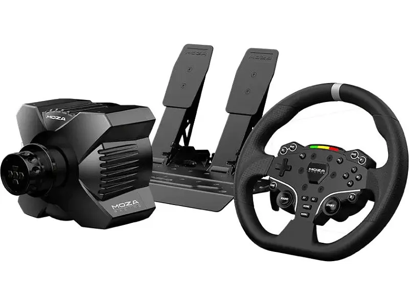 Комплект (кермо, педалі) Moza Racing R3 Racing Bundle for PC (RS074) - фото 3