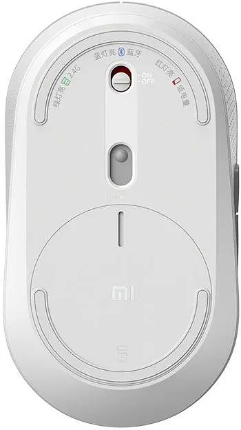 Беспроводная мышь XiaomiXiaomi Dual Mode Wireless Mouse Silent Edition HLK4040GL HLK4031CN White - фото 3