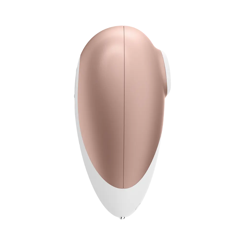Вакуумный стимулятор клитора Satisfyer Deluxe золотой - фото 4