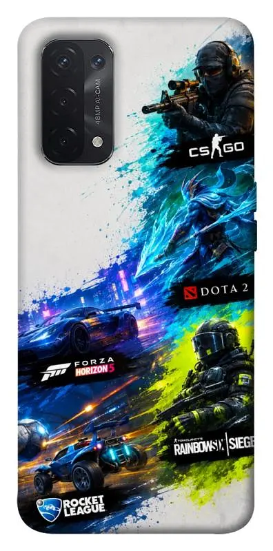 TPU чохол Demsky Full Throttle для Oppo A54 4G