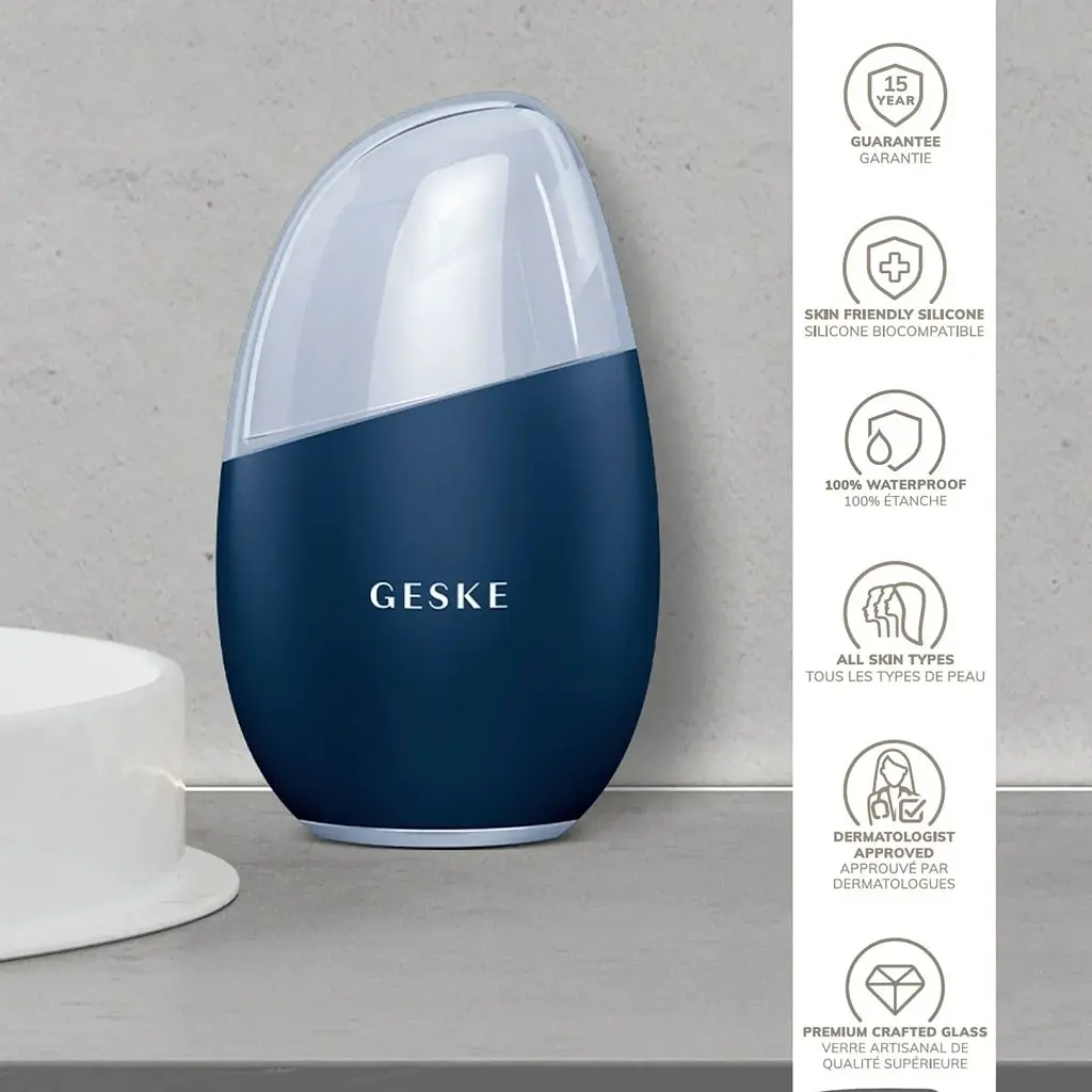 Масажер для обличчя GESKE Cool & Warm Eye and Face Massager 7в1 Midnight (HB0290) [176772] - фото 5