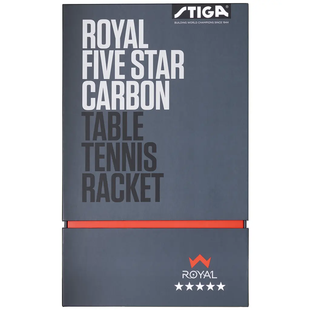 Ракетка для настільного тенісу Stiga Royal Carbon 5 Star FL (1215-2818-01) - фото 5