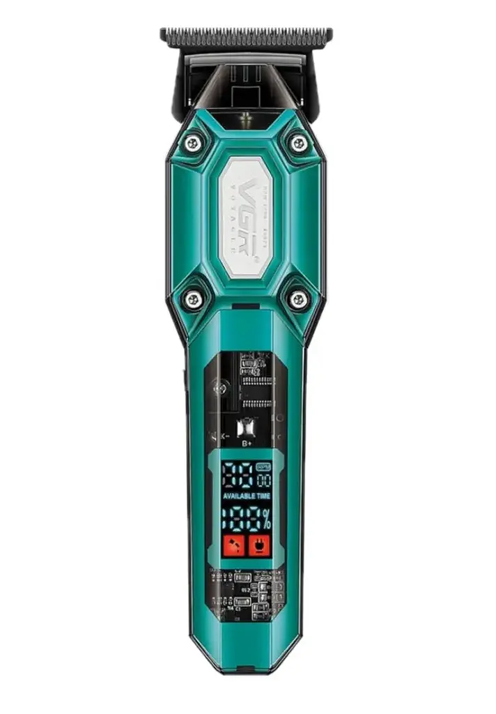 Машинка для стрижки волосся VGR V-900 Barber Зелений (2527111768) - фото 2