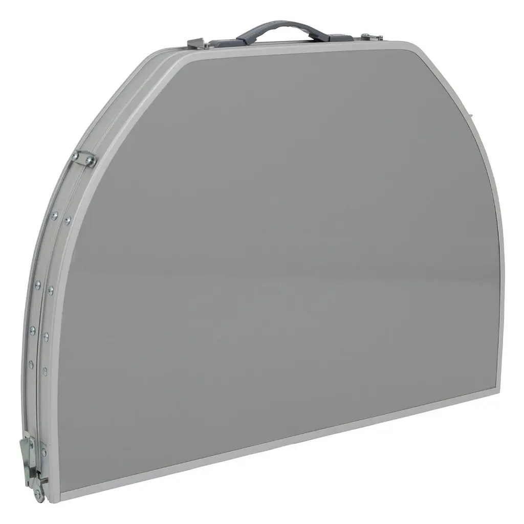 Стіл Bo-Camp Premium Oval 100x70 cm Grey (1404424) - фото 4