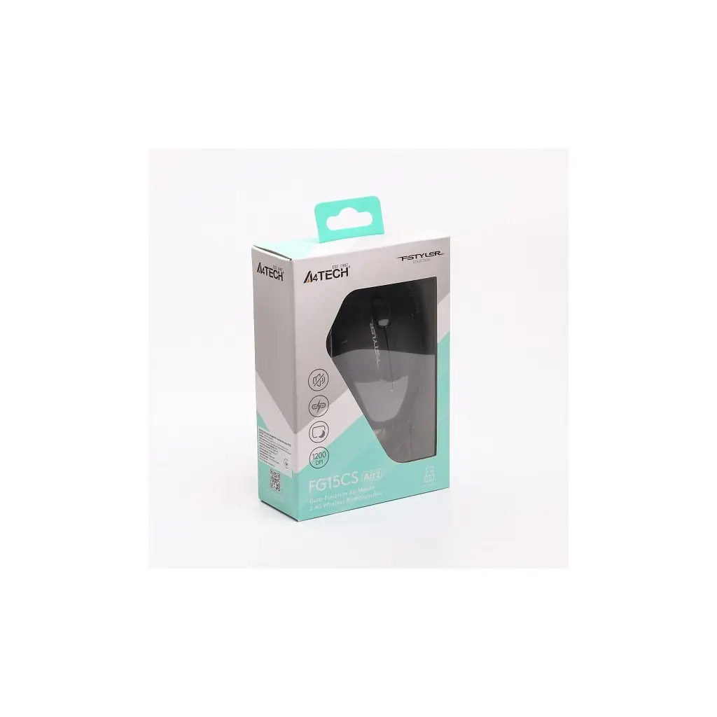 Мишка A4Tech FG15CS Air2 Wireless Grey (4711421001229) - фото 11