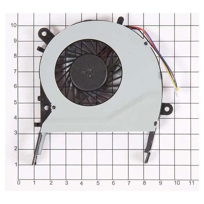 Вентилятор для ноутбука Asus A455, K455, K555, X455, X555 (KSB0605HBA03-A01), DC (5V, 0.6A), 4pin - фото 3