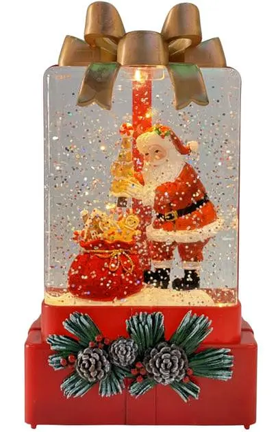 Новорічний нічник XMAS WDL-25010A Подарунок ∙ Нічник XMAS WDL-25010A у формі подарункової коробки