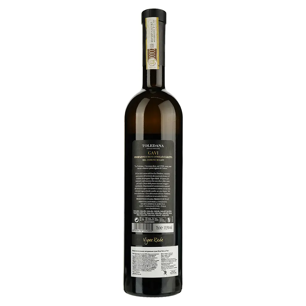 Вино Toledana Gavi di Gavi, 13%, 0,75 л - фото 2