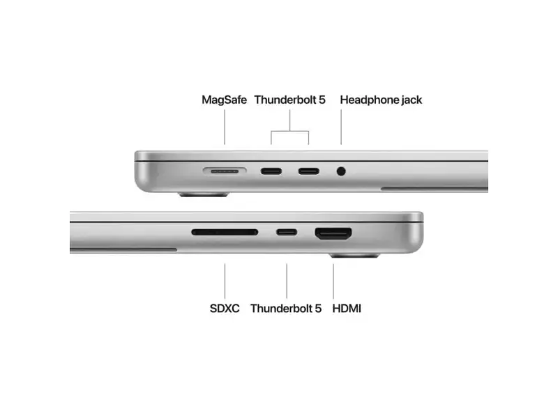 Ноутбук Apple MacBook Pro 16 Late 2024 Silver (Z1FP000C9, Z1FR0007H) - фото 3