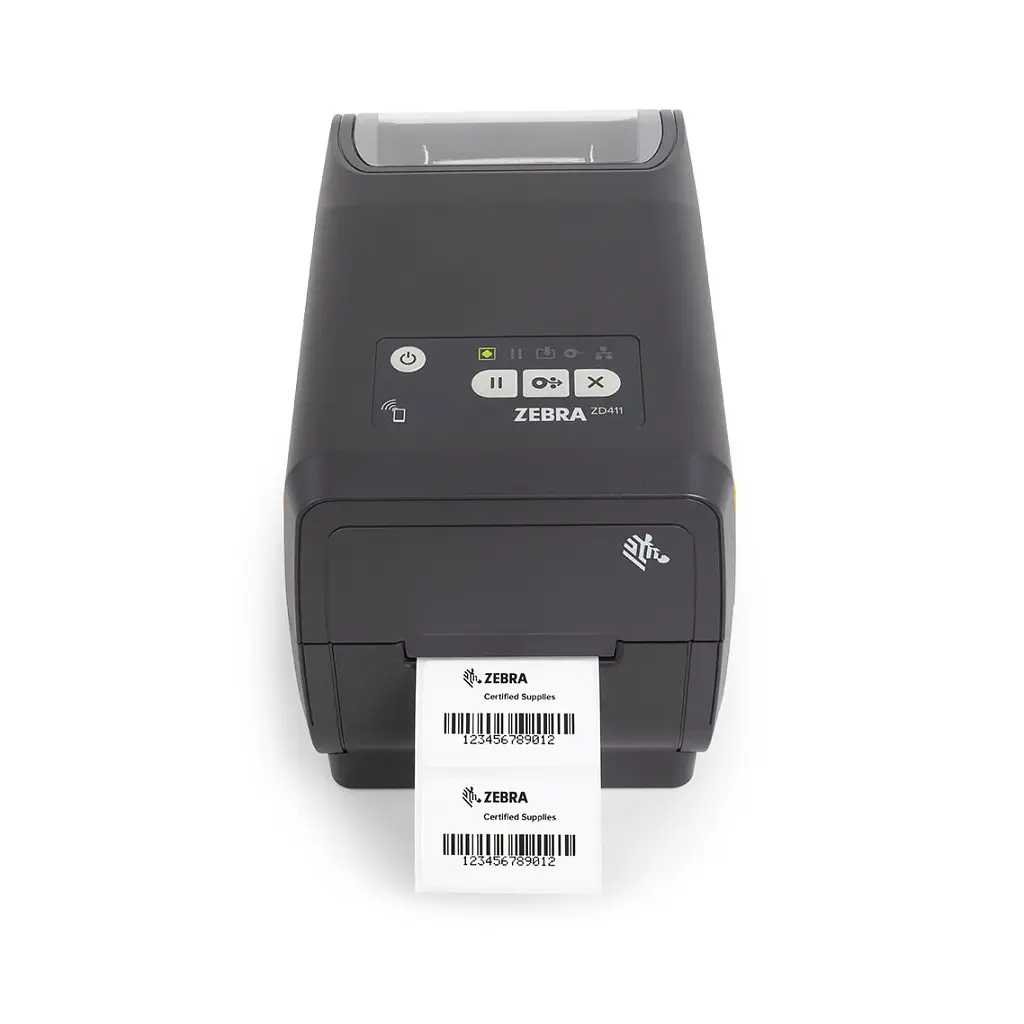 Принтер етикеток Zebra ZD411t USB, USB Host, Bluetooth, EZPL (ZD4A022-T0EM00EZ) - фото 3