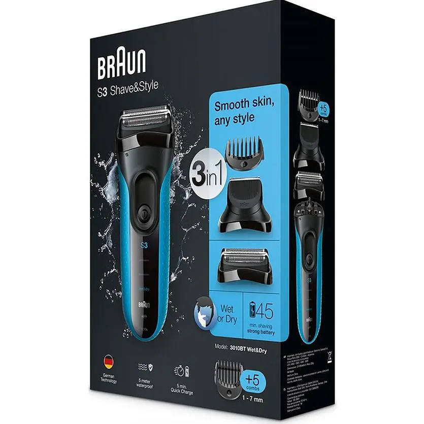 Електробритва Braun Series 3 Shave Style 3010BT [104578] - фото 4