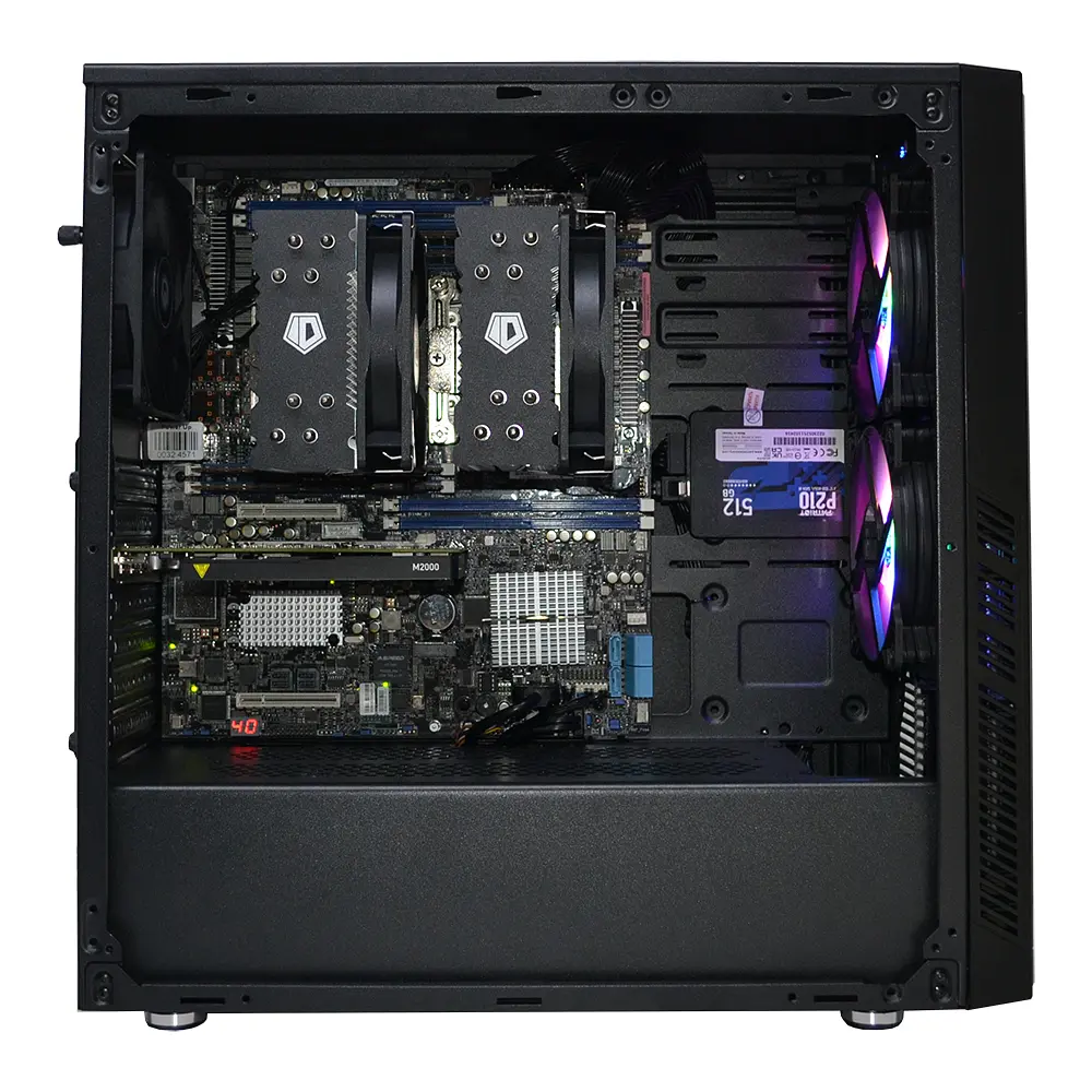 Двопроцесорна робоча станція Power Up #139 Xeon E5 2690 v3 x2/64 GB/HDD 1 TB/SSD 256GB/NVIDIA Quadro M2000 4 Gb - фото 3