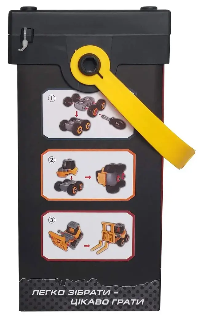 Конструктор Microlab Toys Будівельна техніка - автонавантажувач (MT8911) - фото 4