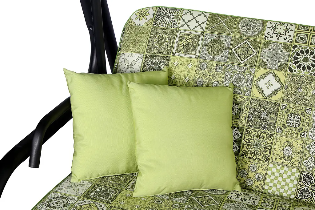 Садовая диван-качалка Ost-Fran Virginia лонета Керамика зеленая/тексилк 2417 - фото 4