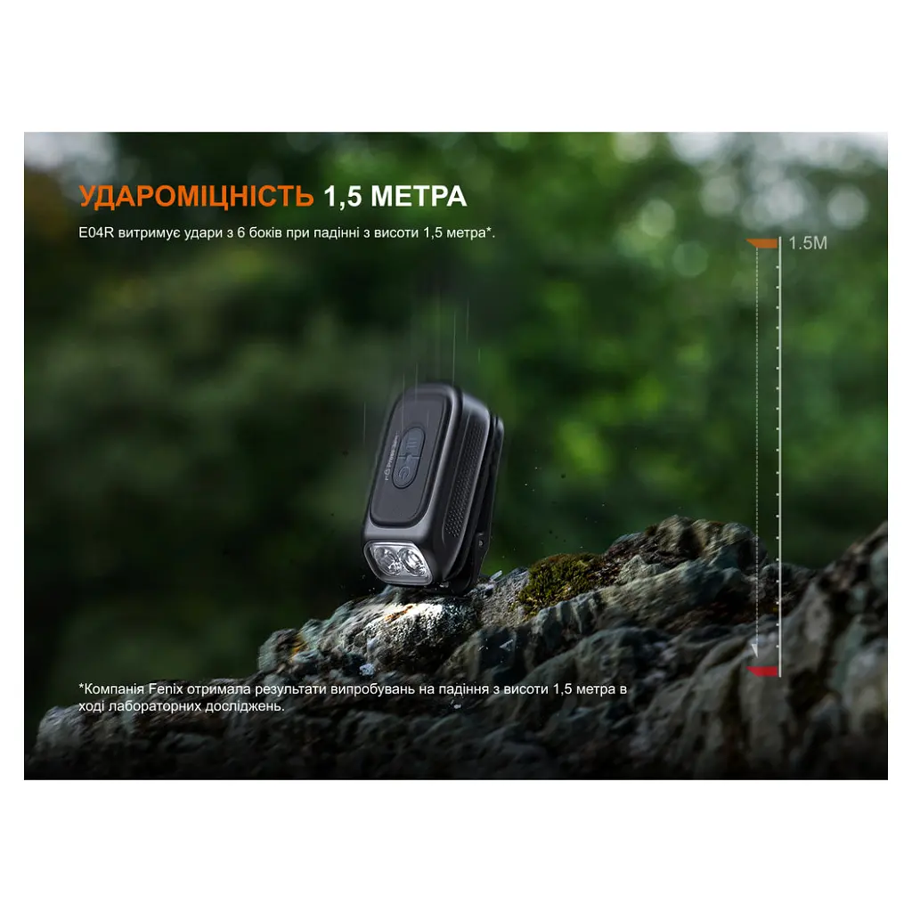Ліхтар Fenix E04R, білий (E04RW) - фото 9