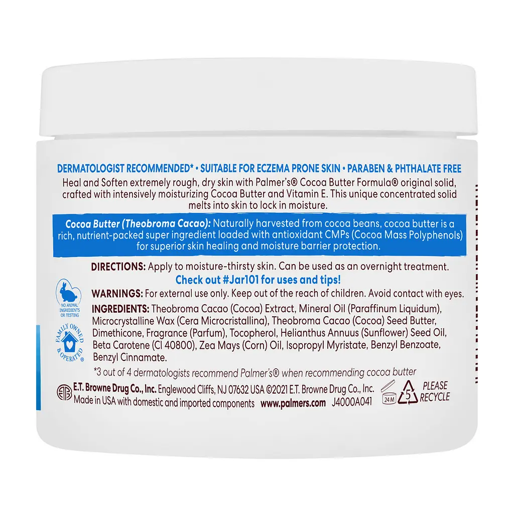 Масло какао для тіла Palmer's Cocoa Butter Formula Heals Softens з вітаміном Е 100 г - фото 7