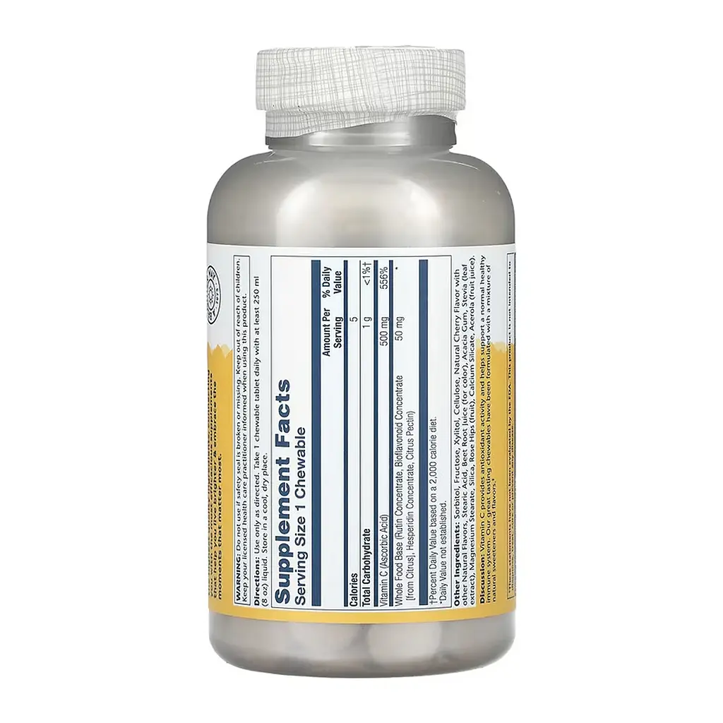 Vitamin C 500mg - 100 chewables - фото 2