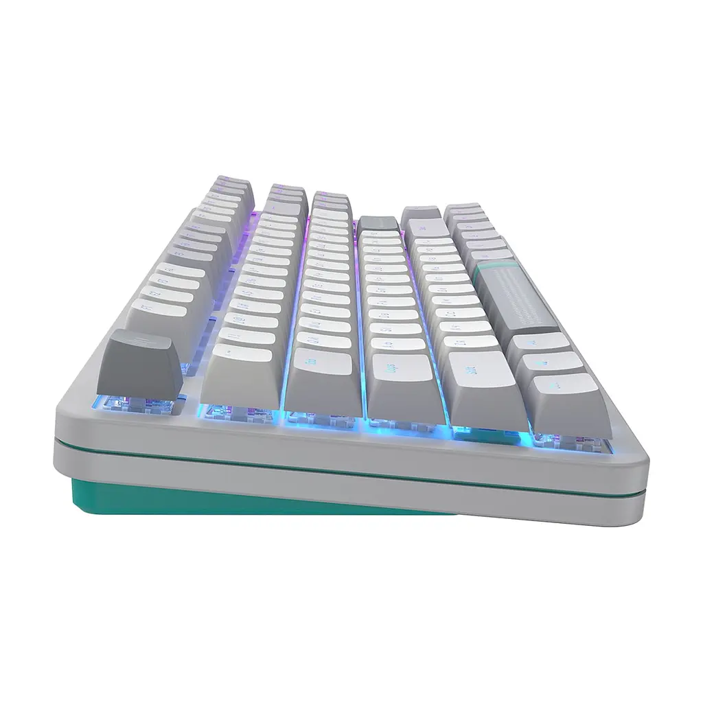Клавіатура Dark Project ALU87 Daylight ABS RGB Mech G3MS Zircon White/Grey (DPKB_DAYLIGHT_87_ANSI_UA) - фото 8