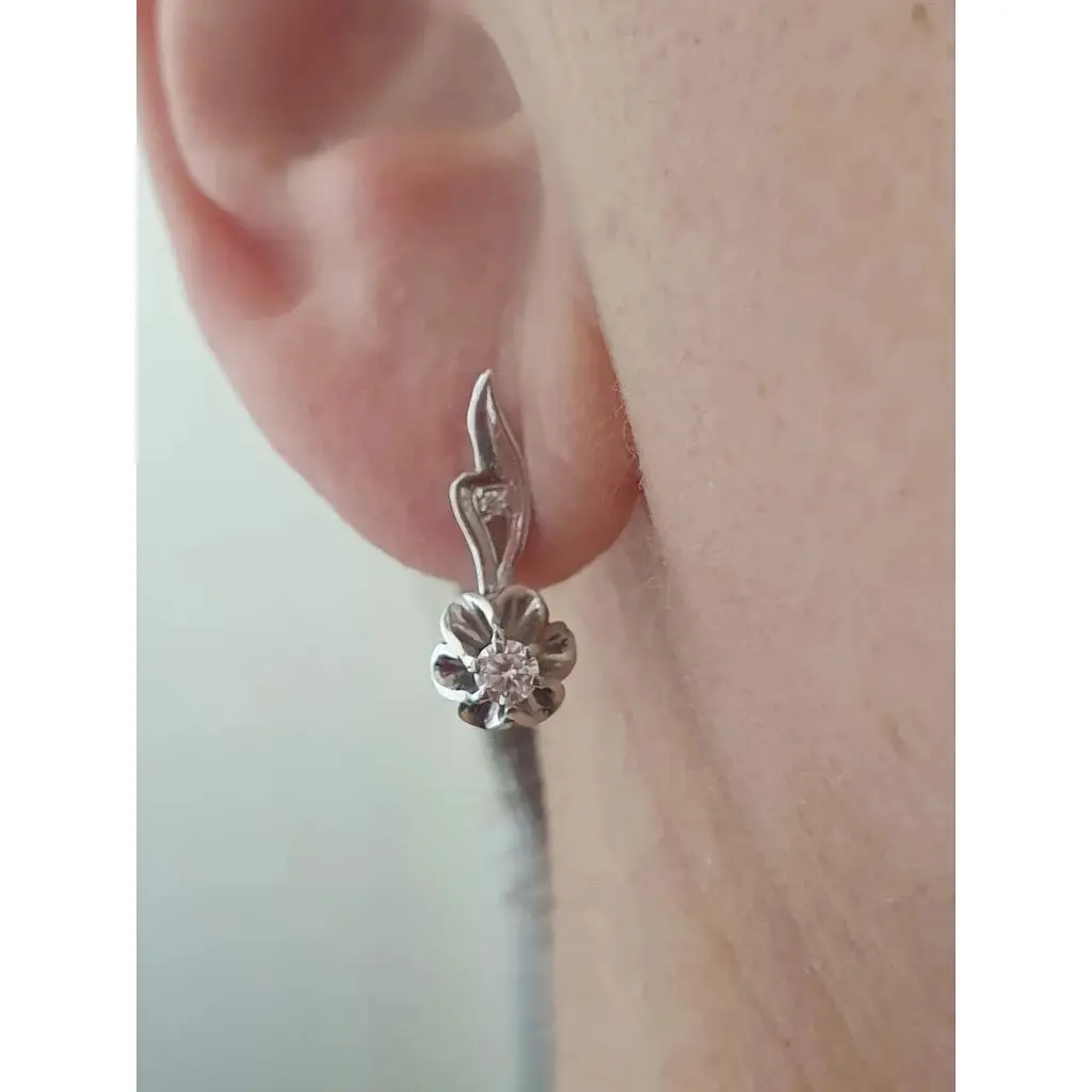 Золоті сережки Гаразд з фіанітами. 3533543Б - фото 2