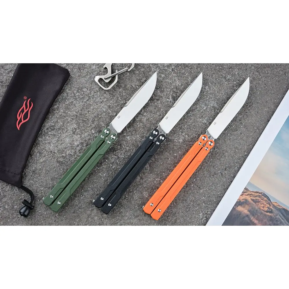 Нiж-метелик Ganzo G766-BK балiсонг - фото 10