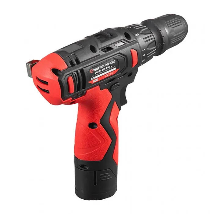 Дрель-шуруповерт INTERTOOL WT0318, аккумуляторный Li-Ion, съемный патрон - фото 5