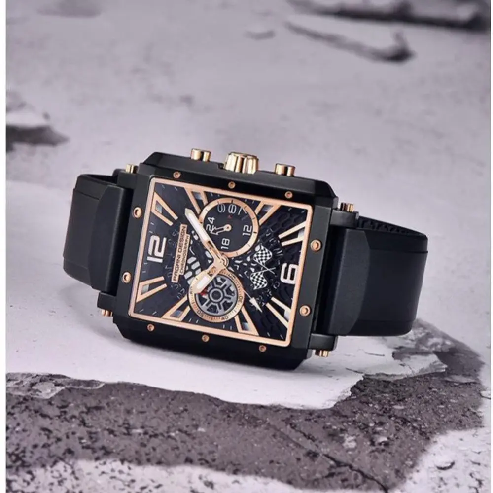 Наручные часы мужские PD-1725 Black-Black Pagani Design acs0031110 - фото 2