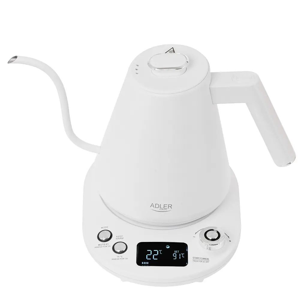 Електрочайник Adler AD 1349 white 1.0 л