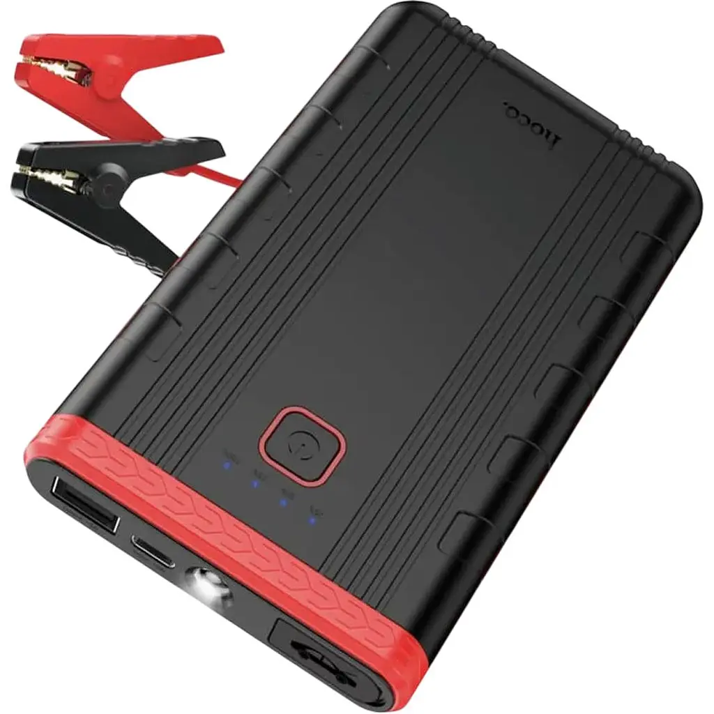 Пуско-зарядний пристрій Hoco QS5 6000mAh Black [170378] - фото 2