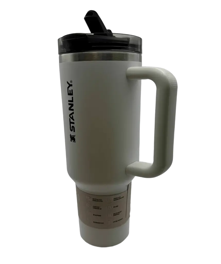 Термос термочашка Stanley Quencher ProTour Flip Straw Tumbler з нержавіючої сталі White 1,18 л KT7001985 - фото 7