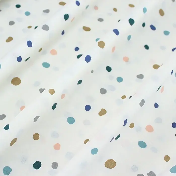 Багаторазова непромокаюча пелюшка Cosas Color Blots 100х140 см біла (Diaper_ColorBlotsV2_100x140) - фото 3