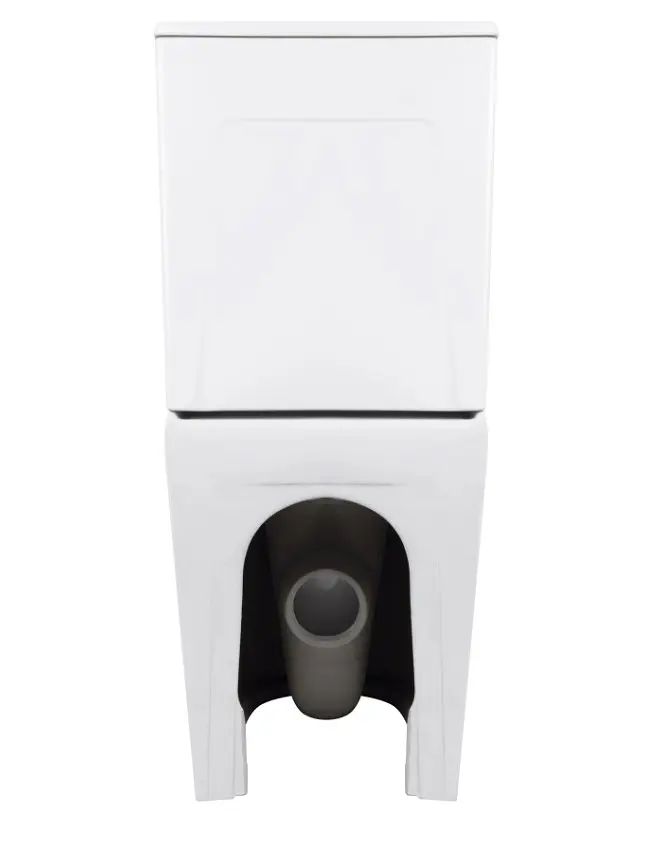 Унітаз підлоговий Qtap Virgo Ultra Quiet з сидінням Slim Duroplast/ Soft-close/ Quick Release QT18226092AW - фото 6