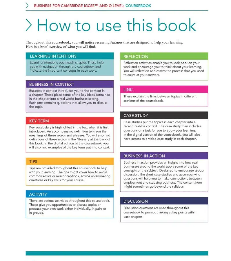 Cambridge IGCSE and O Level Business 4th Edition Coursebook with Digital Access (2 Years) - Марк Фішер - фото 4